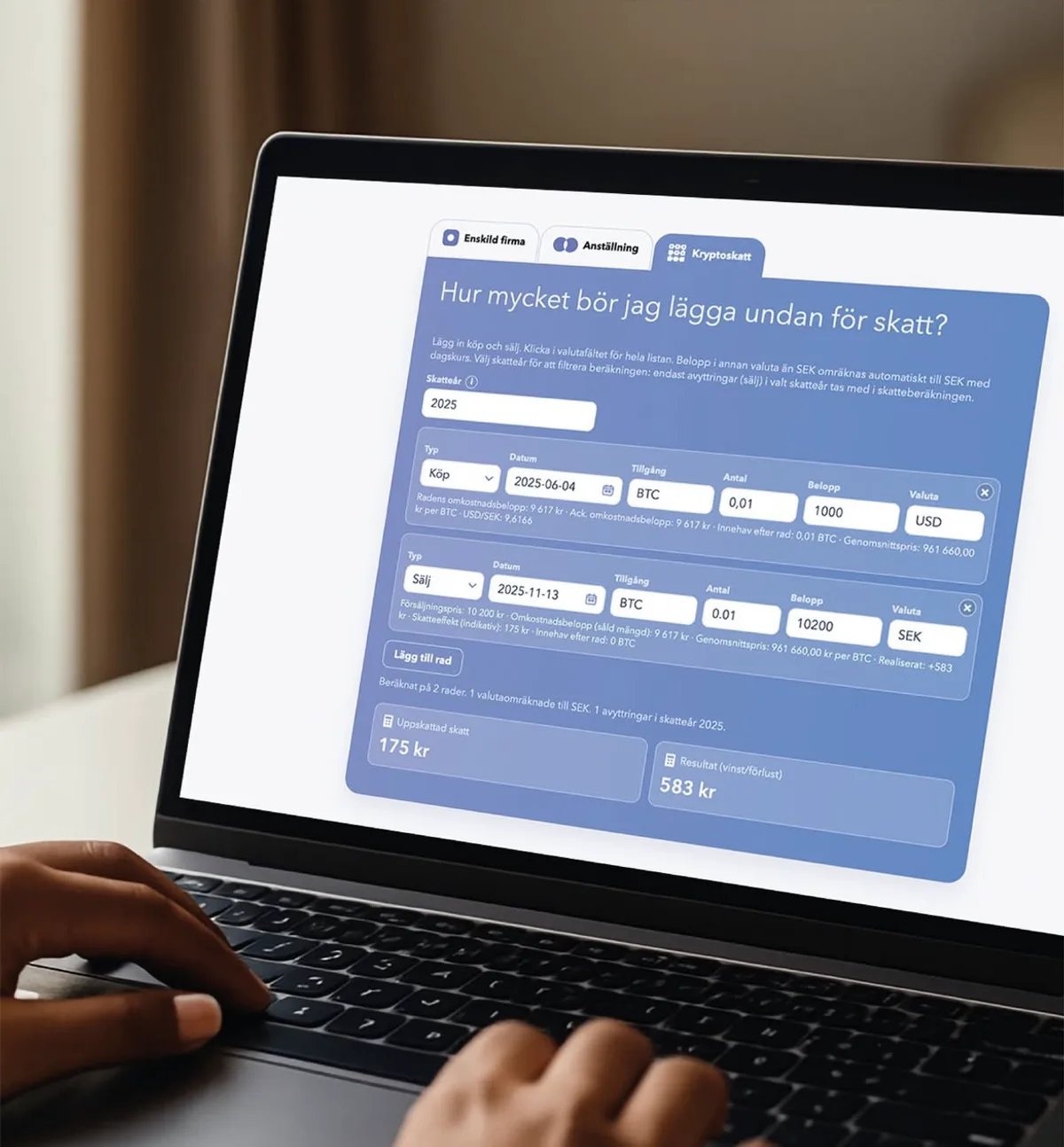 Skatto — tax calculation platform